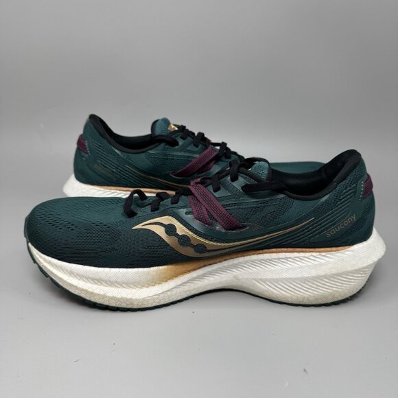 Saucony Triumph 20 Men\'s Size 10 Shamrock Green Athletic Shoes Sneakers main image 5